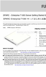 Fujitsu SPARC ENTERPRISE T1000 시작하기 매뉴얼