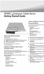 Fujitsu SPARC Enterprise T2000 スタートマニュアル