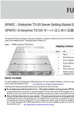 Fujitsu SPARC Enterprise T5120 スタートマニュアル