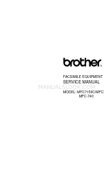 Brother MFC 7160C Servis Kılavuzu