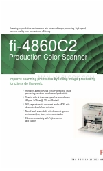 Fujitsu 4860C - fi - Document Scanner Specifiche tecniche