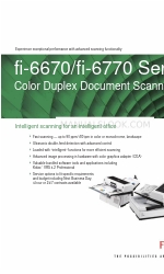 Fujitsu 6670 - fi - Document Scanner 브로셔