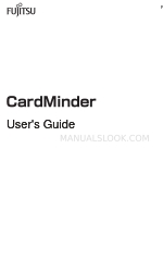 Fujitsu CardMinder User Manual