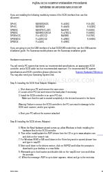 Fujitsu FI 4220C - Document Scanner インストール手順マニュアル
