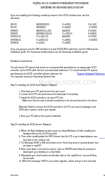 Fujitsu fi 5750C - Document Scanner Installation Procedures Manual