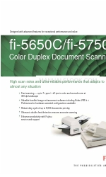 Fujitsu fi 5750C - Document Scanner Specifications