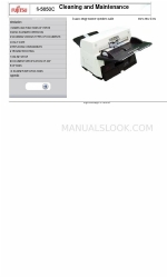 Fujitsu fi 5750C - Document Scanner Limpeza e manutenção