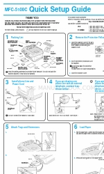 Brother MFC-5100C Hızlı Kurulum Kılavuzu