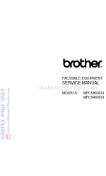 Brother MFC-5460CN Panduan Servis