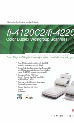 Fujitsu FI-4120C2 - Document Scanner Brochure & Specs