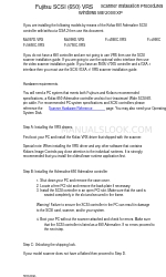 Fujitsu fi-4220C2 Installation Procedures