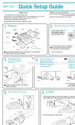 Brother MFC-590 クイック・セットアップ・マニュアル