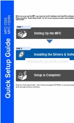 Brother MFC-7220 Manuale di configurazione rapida