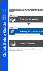 Brother MFC-7220 Manuale di configurazione rapida