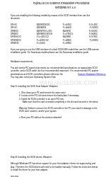 Fujitsu fi-4860C Handleiding voor installatieprocedures