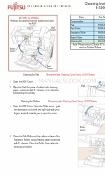 Fujitsu FI-5900C Reinigingsinstructies