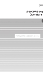 Fujitsu fi-590PRB Operatör El Kitabı
