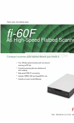 Fujitsu fi-60F Brochure & specificaties