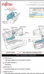 Fujitsu FI-6130 Reinigingsinstructies