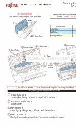 Fujitsu FI-6140c Instructions de nettoyage