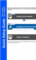 Brother MFC-8860DN Quick Setup Manual