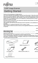 Fujitsu fi-65F Erste Schritte