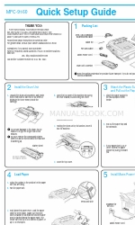 Brother MFC-9160 Quick Setup Manual