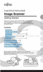 Fujitsu fi-6670 Series Getting Started Manual