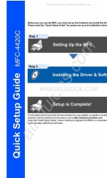 Brother MFC4420C Руководство по быстрой настройке