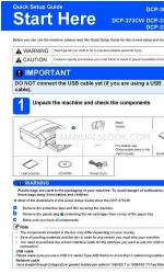 Brother DCP-365CN Quick Setup Manual