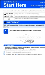 Brother DCP-365CN Quick Setup Manual