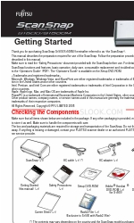 Fujitsu S1500M - ScanSnap - Document Scanner Podręcznik dla początkujących