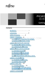 Fujitsu S300M - ScanSnap - Document Scanner Getting Started Manual