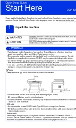 Brother DCP-8250DN Manuel d'installation rapide