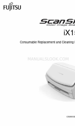 Fujitsu ScanSnap iX1500 Instructions de remplacement et de nettoyage des consommables