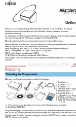 Fujitsu ScanSnap iX500 Aan de slag handleiding