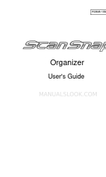 Fujitsu ScanSnap Organizer Manual do utilizador