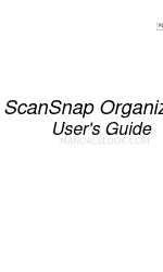 Fujitsu ScanSnap Organizer Manual do utilizador