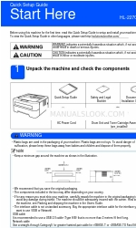 Brother HL-2270DW Hızlı Kurulum Kılavuzu