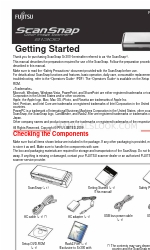 Fujitsu ScanSnap S1300 Aan de slag handleiding