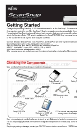 Fujitsu ScanSnap S1300i Manual de iniciação