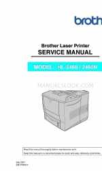 Brother HL-2460N Manual de serviço