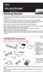 Fujitsu ScanSnap S1300i Начало работы