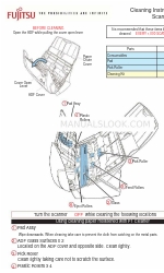 Fujitsu ScanSnap S500 Cleaning Instructions