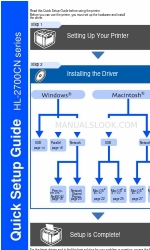 Brother HL-2700CN Series Manual de configuración rápida