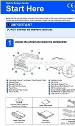 Brother HL-3040CN Podręcznik szybkiej konfiguracji