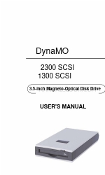 Fujitsu DynaMO 1300 SCSI Benutzerhandbuch