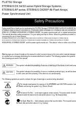 Fujitsu ETERNUS AF250 S2 Precauciones de seguridad