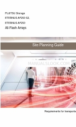 Fujitsu ETERNUS AF250 S2 Manual de planificación de obras