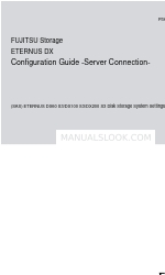 Fujitsu ETERNUS DX100 S3 Manual de configuración Conexión al servidor